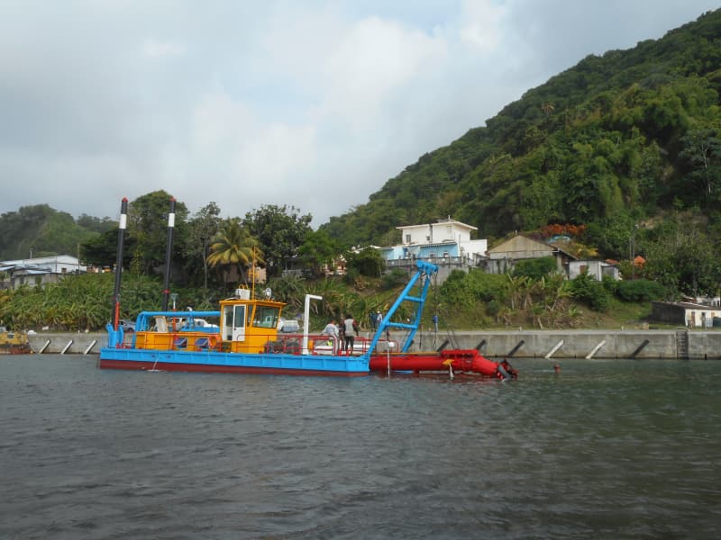 Pompa do pogłębiarki piasku JLCSD200 o wydajności 500 m3/godz., głębokość pogłębiania 6,0 m