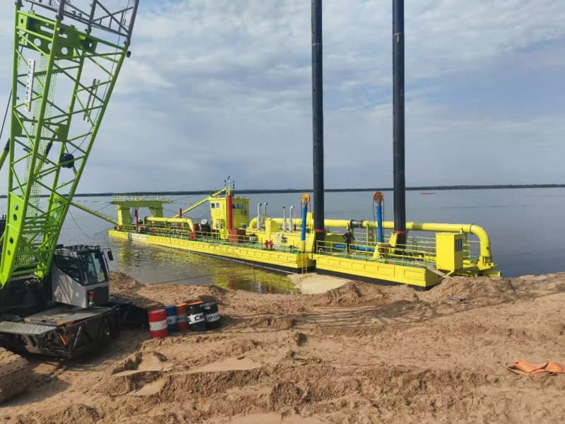 Pompa zanurzeniowa do pogłębiania piasku i pogłębiarki ssącej do głębszych głębokości pogłębiania