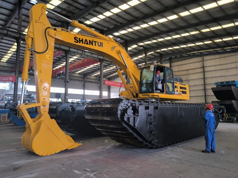 5-40T koparka amfibijna do pogłębiania portu River Lake